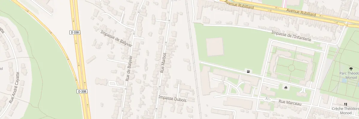 Plan du 41 Rue Marbot au Mans