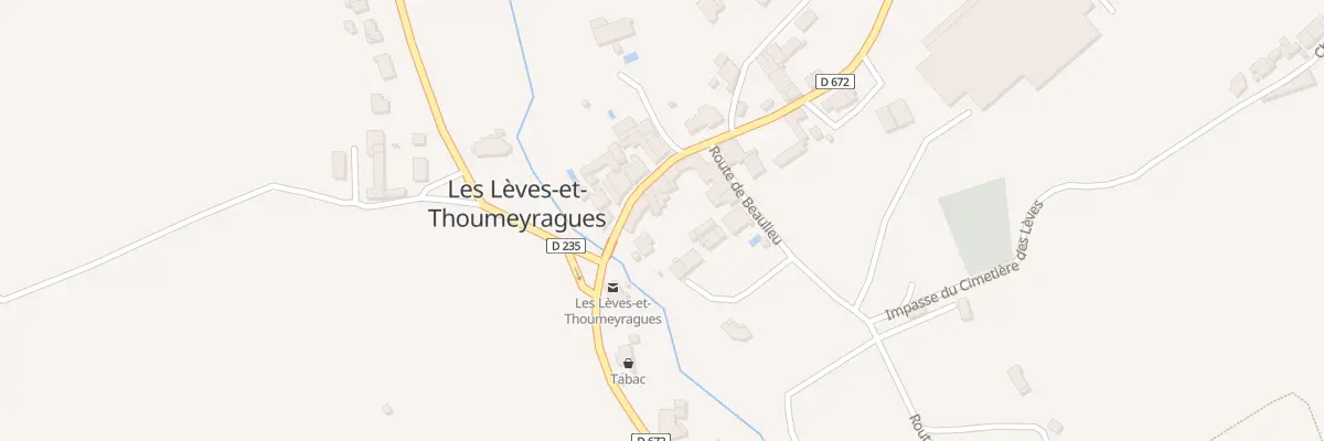 Plan du 17B Av General de Gaulle aux Lèves-et-Thoumeyragues