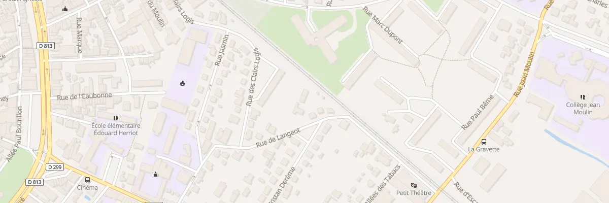 Plan du 13B Rue de Langeot à Marmande