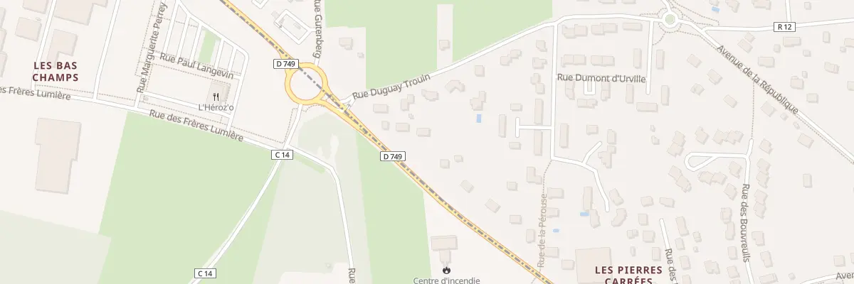 Plan du 85 Rue Marcel Vignaud à Avoine
