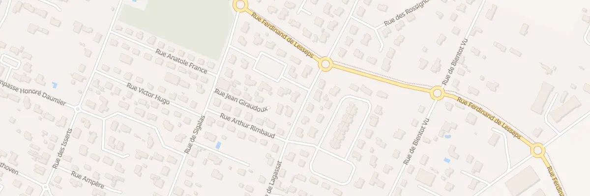 Plan du 63 Rue de Lagassat à Marmande