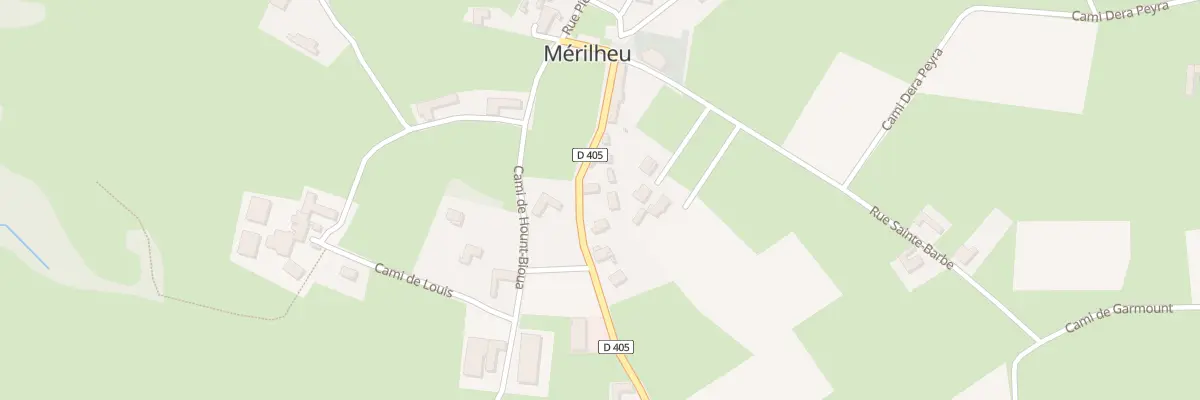 Plan du 7 Rue du Pic du Merlheu à Mérilheu