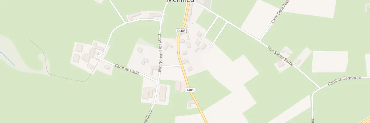 Plan du 13 Rue du Pic du Merlheu à Mérilheu