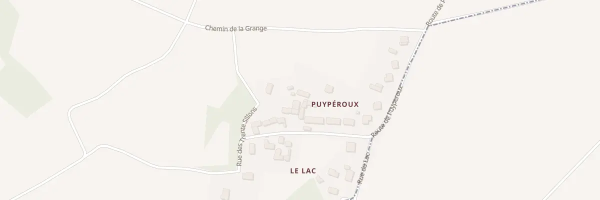 Plan du 5049 Puyperoux à Villejoubert