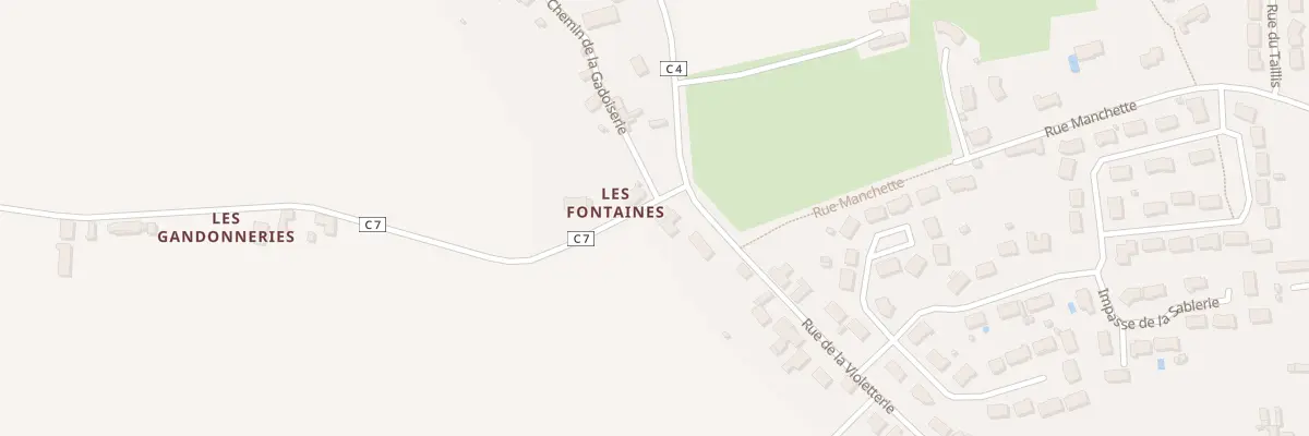 Plan du 39B Rue de la Violetterie à Montbizot