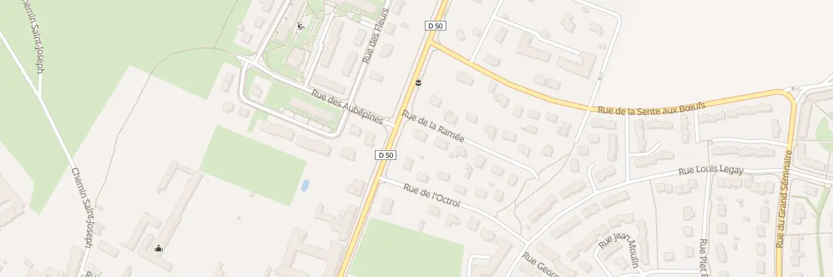 Plan du 2 Rue de la Ramée à Sées