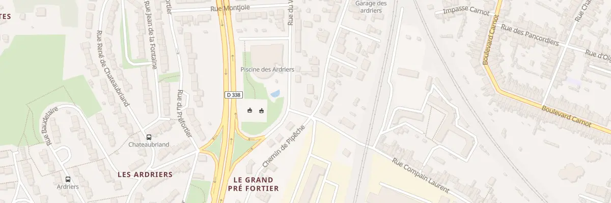 Plan du 41 Rue du Vieux Loup au Mans