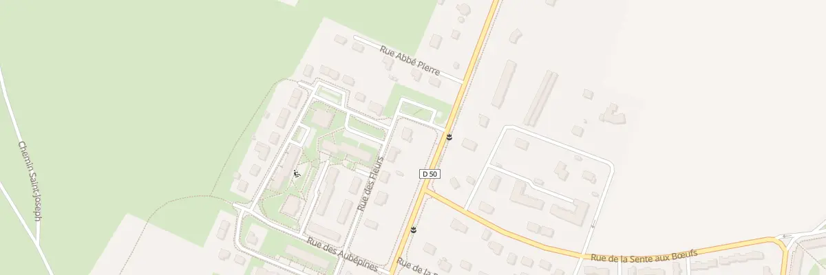 Plan du 1 Rue des Fleurs à Sées