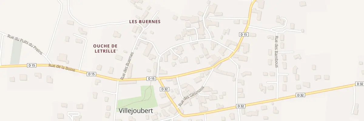 Plan du 32 Imp Jean Marc Dupre à Villejoubert