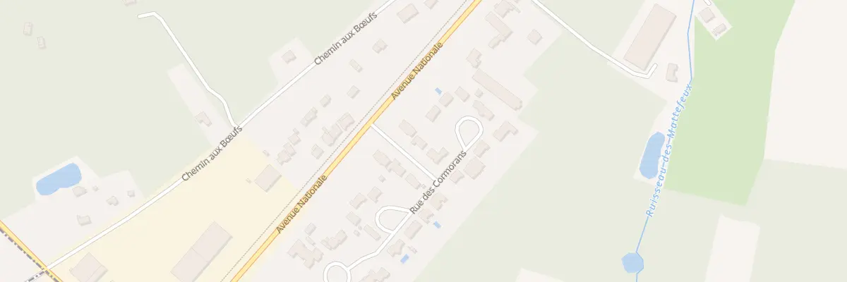 Plan du 3 Rue des Cormorans à Arnage