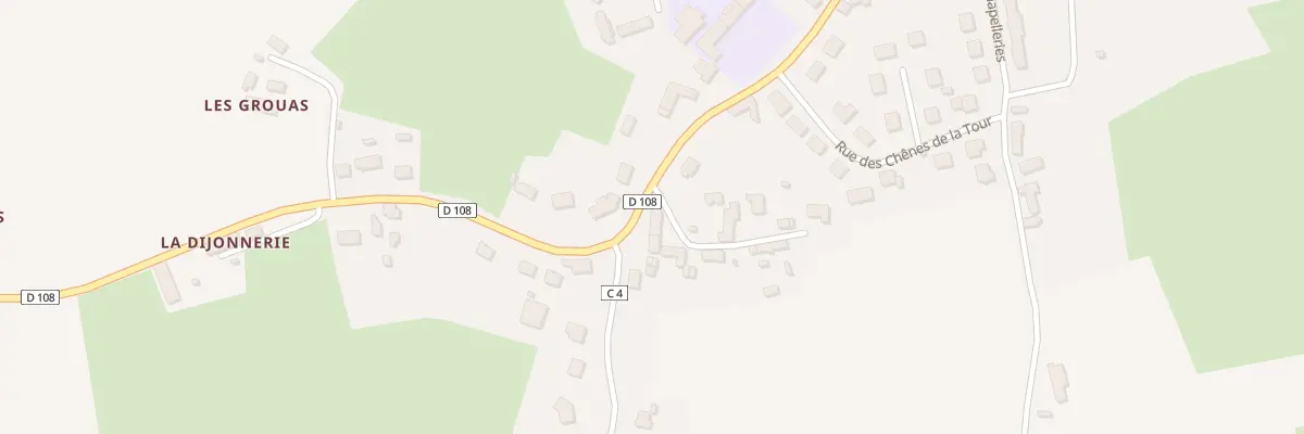 Plan du 2 Imp du Chesnay à Ancinnes