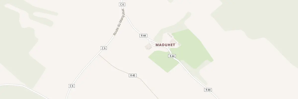 Plan du 1025 Rte du Marquisat à Marciac