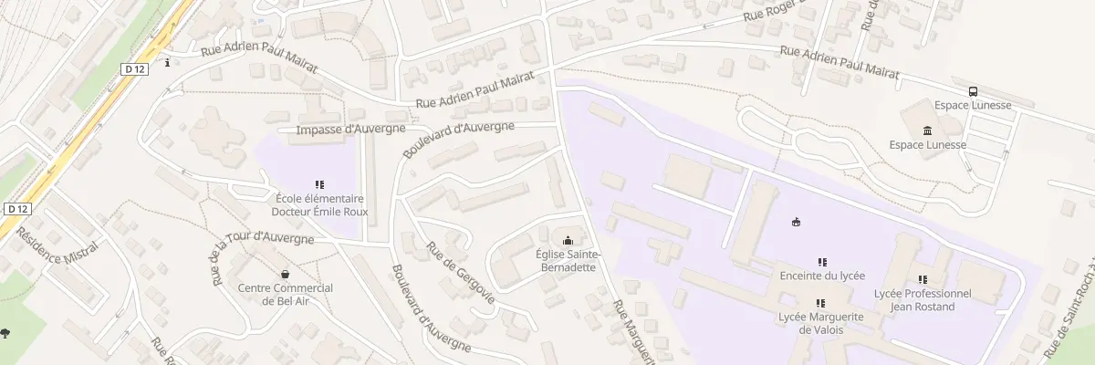 Plan du 1 Rue Marguerite d’Angouleme à L’Isle-d’Espagnac