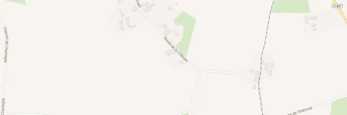 Plan du 2836 Rte de la Chenaie à Mansigné