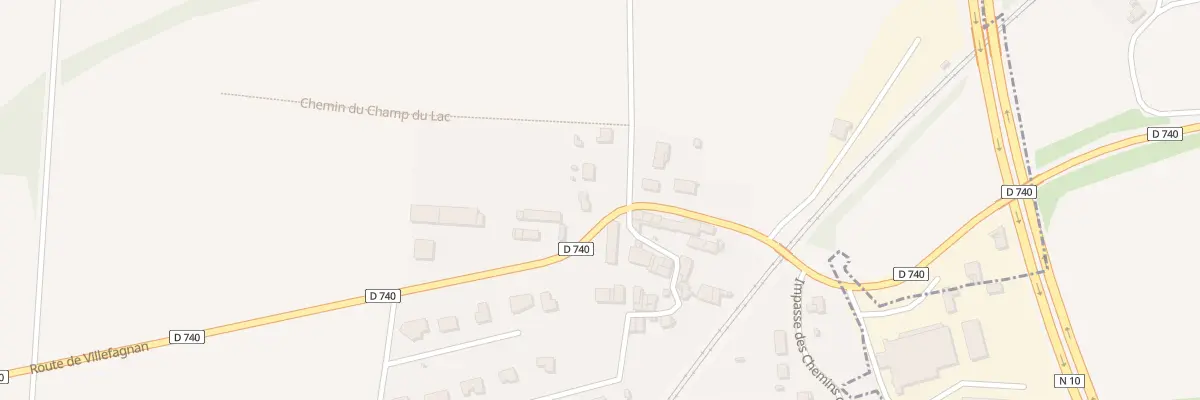 Plan du 3 Rue du Rampeau à La Faye