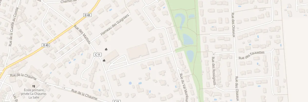 Plan du 3 Rue des Poiriers à Vouillé