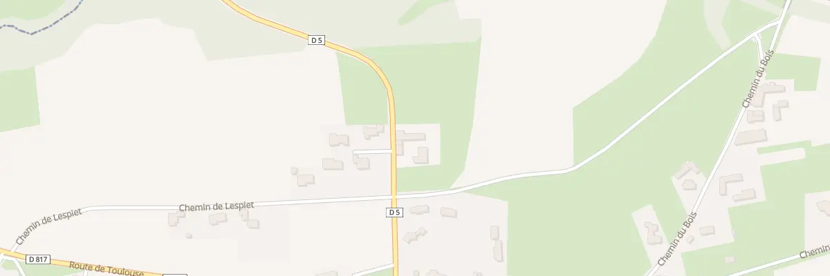 Plan du 10 Rte du Lac à Mascaras