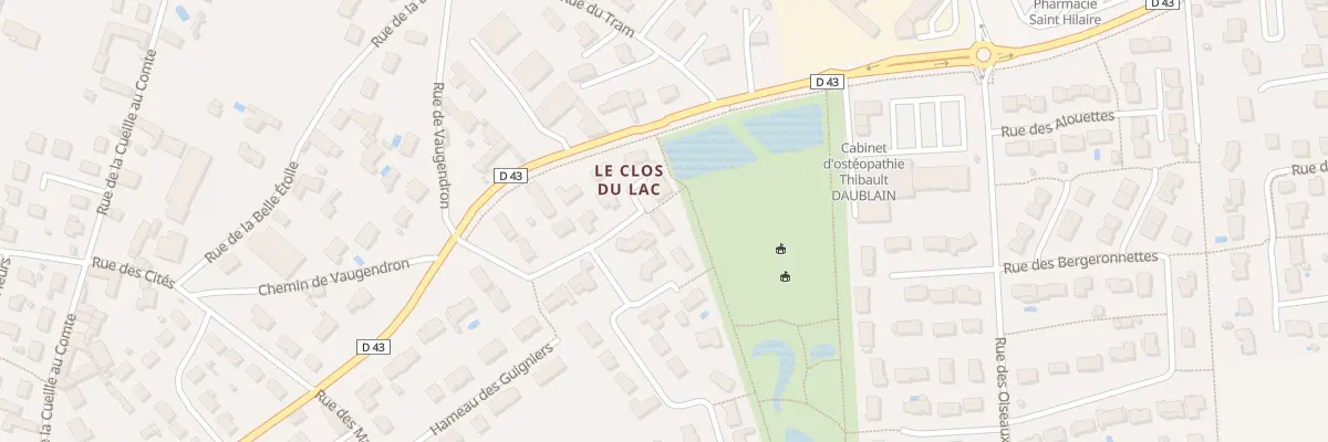 Plan du 5 Rue du Val Montour à Vouillé