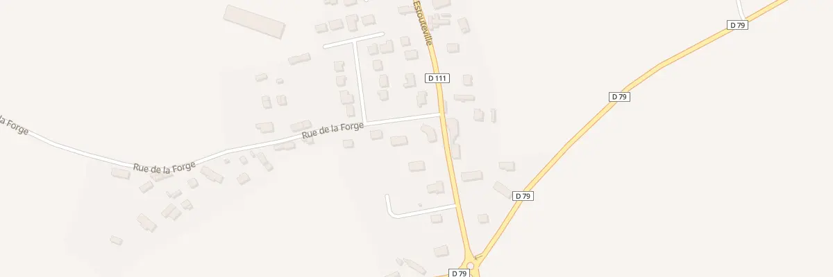 Plan du 3 Rue de la Forge à Mannevillette