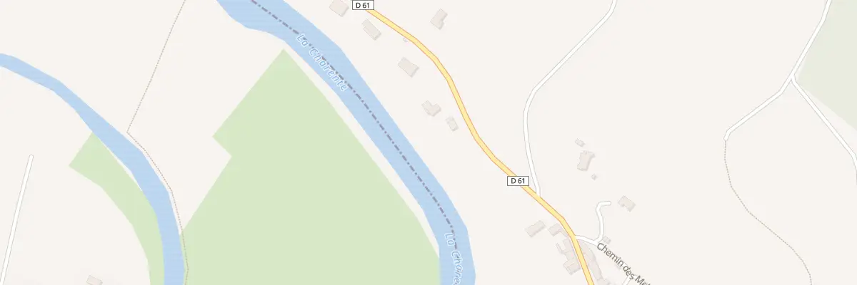 Plan du 34 Rte de Mansle à Fontenille