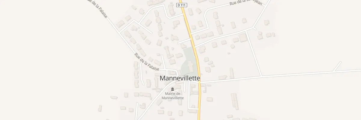 Plan du 2 Rue de la Falaise à Mannevillette