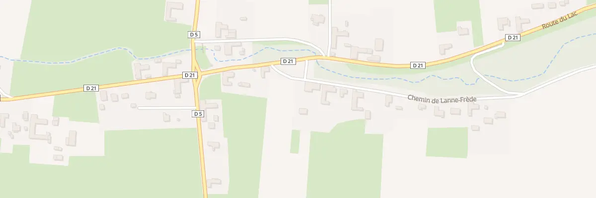 Plan du 6 Che de Lanne Frede à Laslades