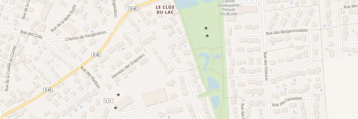 Plan du 19 Rue du Val Montour à Vouillé