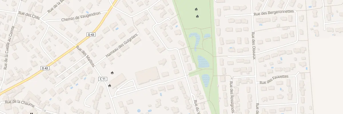 Plan du 18 Rue du Val Montour à Vouillé
