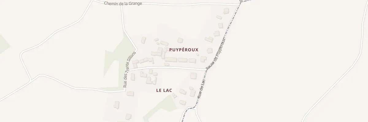 Plan du 1004 Puyperoux à Villejoubert