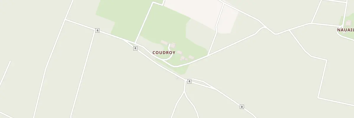 Plan du 5032 Coudroy à Anzex