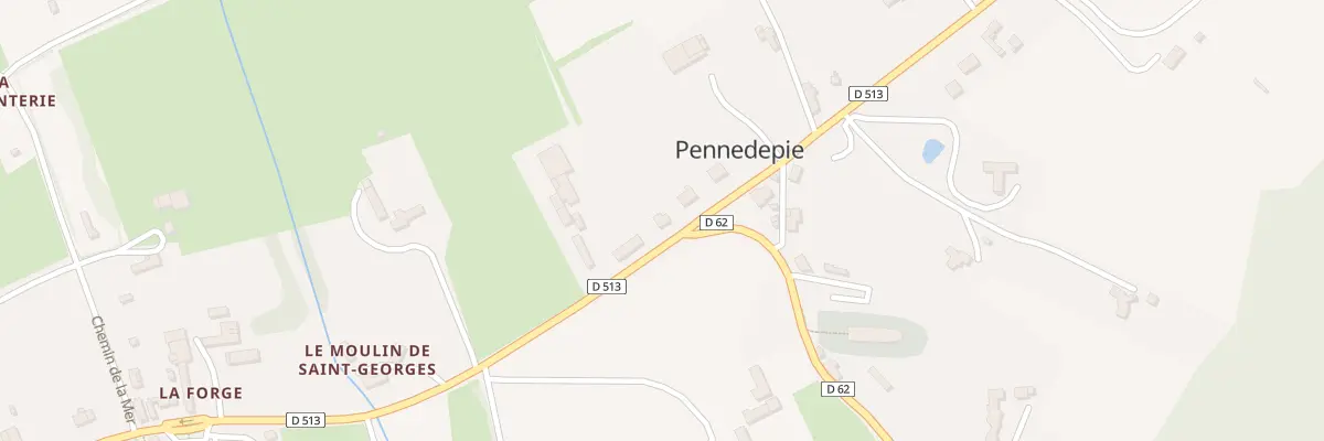 Plan du 41 Rte de Trouville sur Mer à Pennedepie