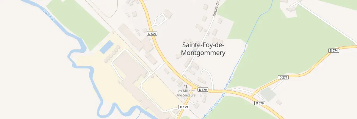 Plan du 5 Rte de Lisores -Ste Foy à Val-de-Vie