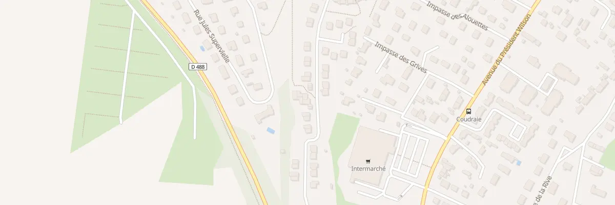 Plan du 30 Rue de la Buse à Montivilliers