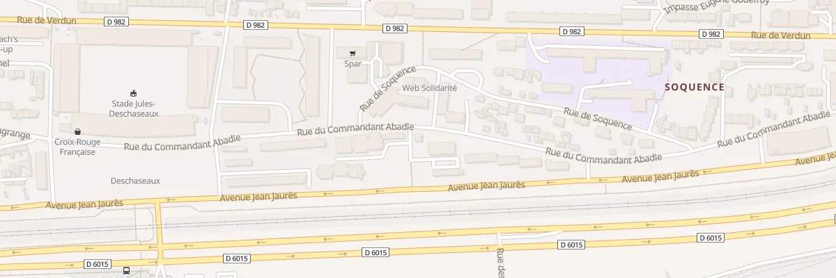 Plan du 184 Rue Cdt Abadie au Havre