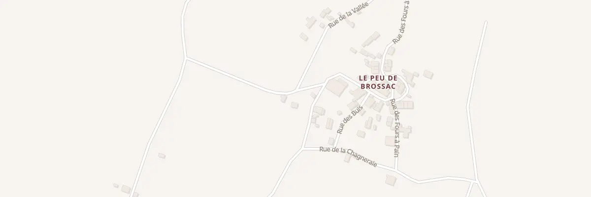 Plan du 9 Rue de la Vallée à Celle-Lévescault