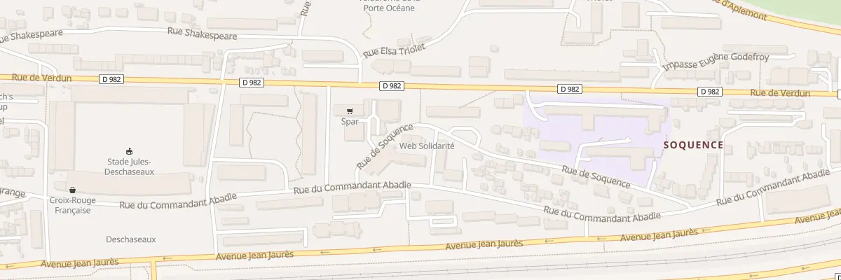 Plan du 14 Rue de Soquence au Havre