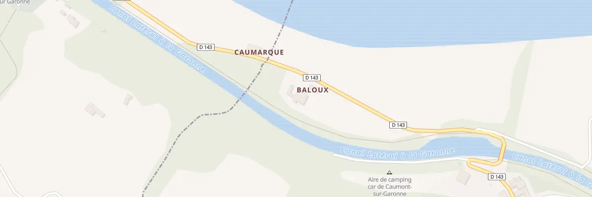 Plan du 101 Baloux à Caumont-sur-Garonne