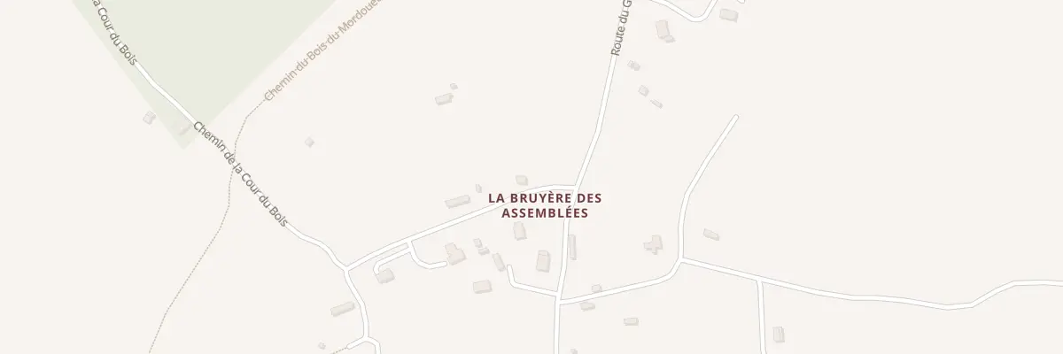 Plan du 1130 Chem de la Bruyere des Assemble au Torquesne