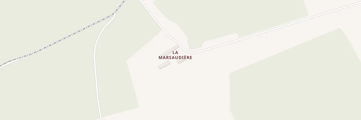 Plan du 1 La Marsaudiere à Dercé
