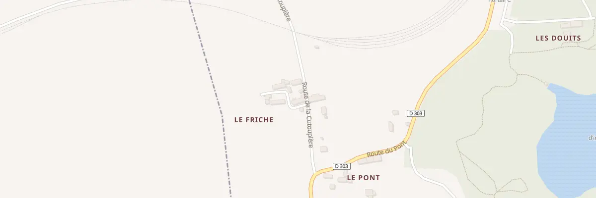 Plan du 10 Imp du Friche à Chailloué