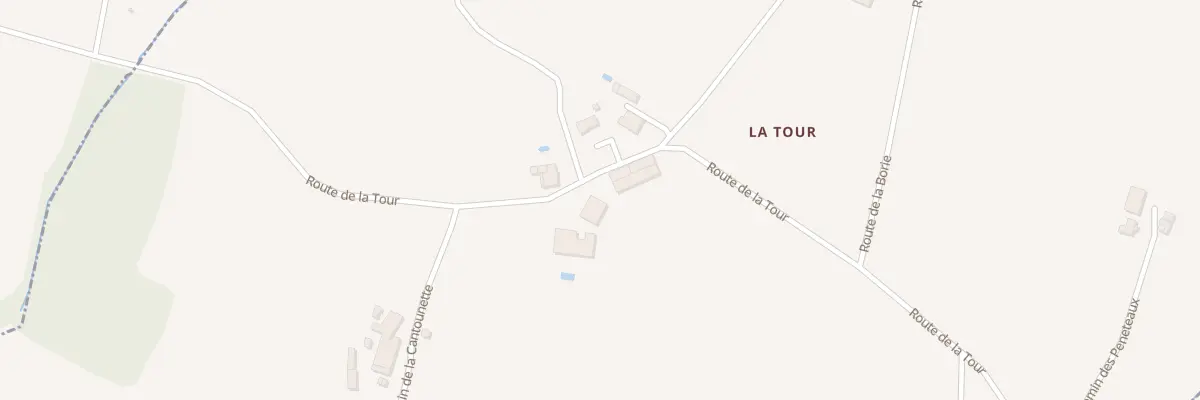 Plan du 201 La Tour au Barp