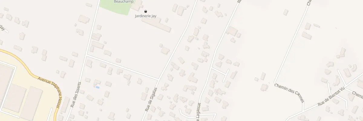 Plan du 94 Rue de Sigalas à Marmande