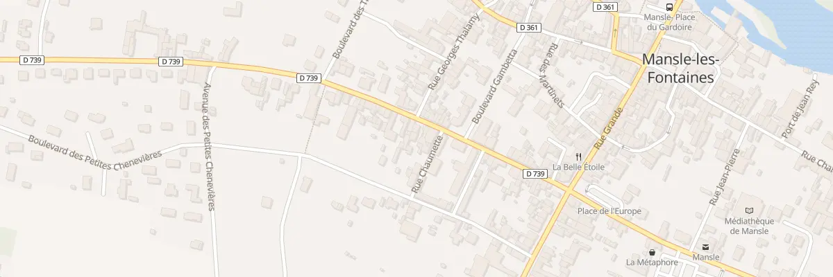 Plan du 5506 Rue des Bouviers à Mansle-les-Fontaines