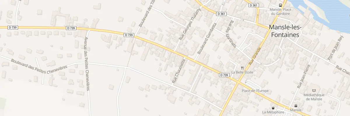 Plan du 5508 Rue des Bouviers à Mansle-les-Fontaines