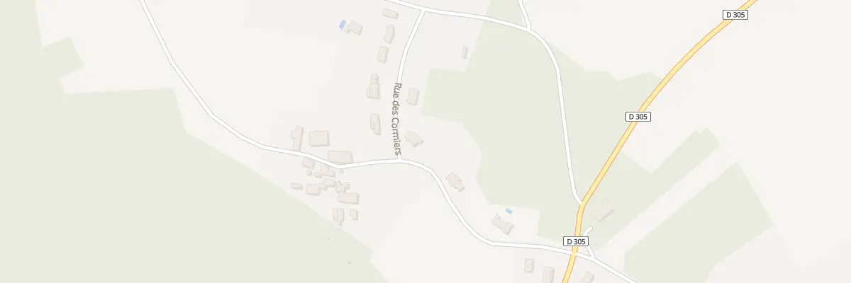 Plan du 2 Rue des Cormiers à Bernac