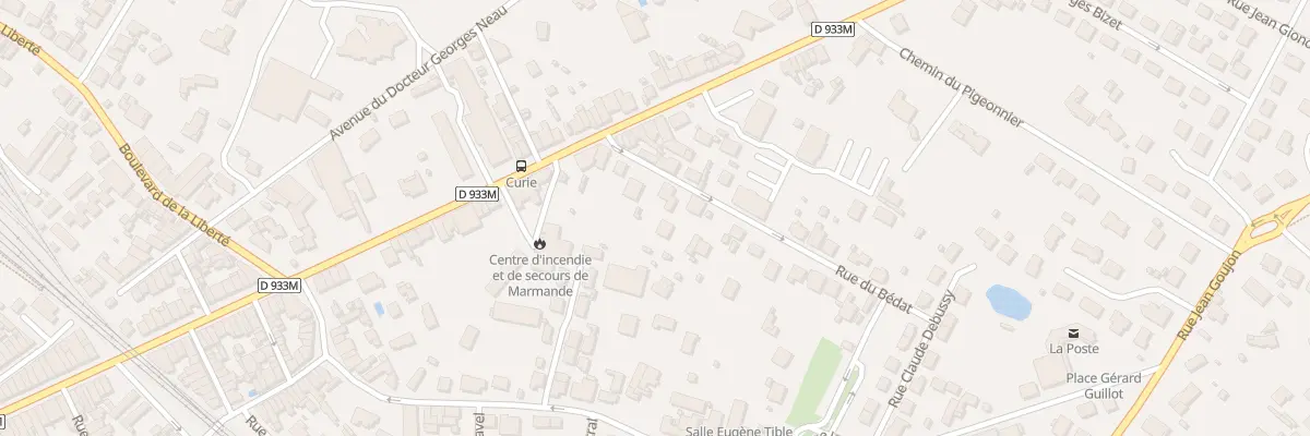 Plan du 12 Rue du Bédat à Marmande