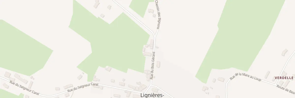 Plan du 9 Rue du Bois Gérard à Villeneuve-en-Perseigne