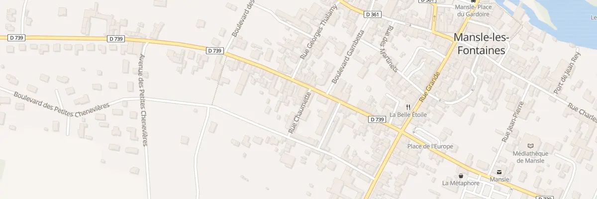Plan du 37 Rue des Bouviers à Mansle-les-Fontaines