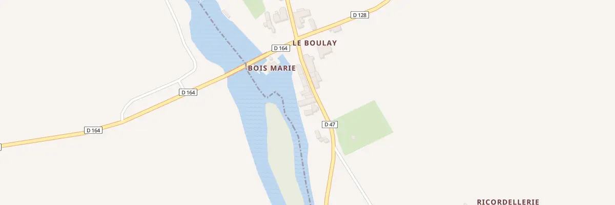 Plan du 5 Le Boulay à Teillé