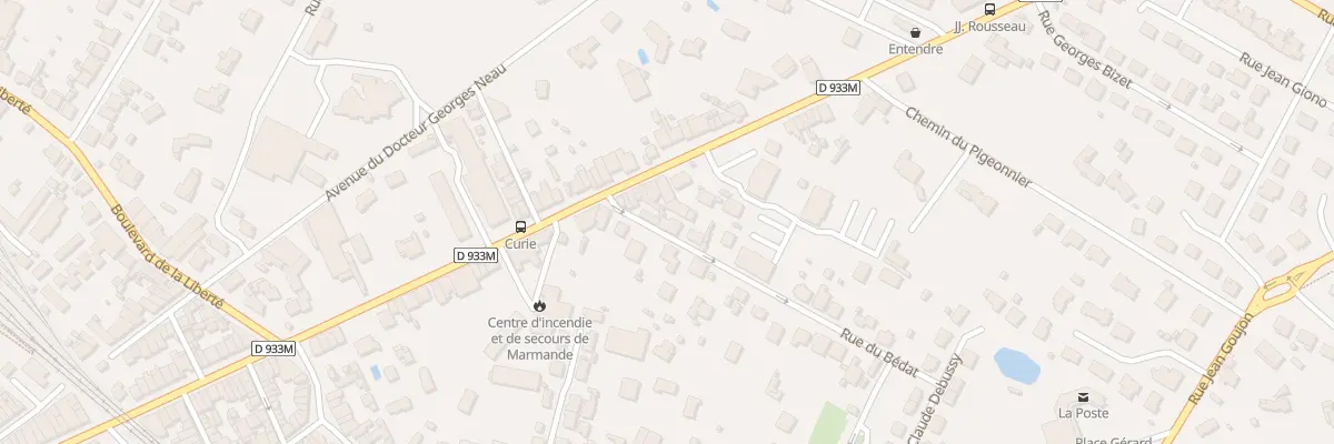 Plan du 7 Rue du Bédat à Marmande